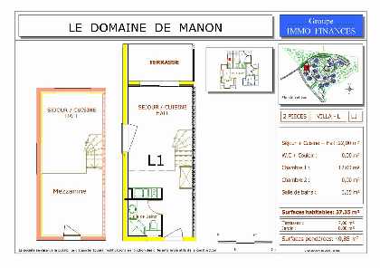 1-Bed + Mezz Lot Plan (a)